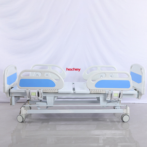 Cama de Hospital Manual de Lujo con 5 Funciones y Capacidad de Inclinación Completa, Fabricada con ABS, para Cuidado en el Hogar - Product Image 1