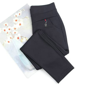 2.77 dollaro modello QYK032 vita 2XL-5XL estate taglie forti <span class=keywords><strong>donna</strong></span> equitazione <span class=keywords><strong>donna</strong></span> tessuto ampio Jogging trekking <span class=keywords><strong>pantaloni</strong></span> <span class=keywords><strong>moto</strong></span> - Product Image 4