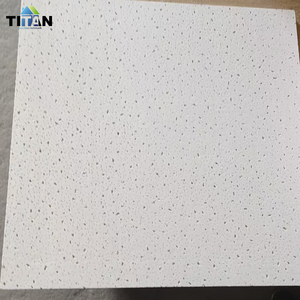 Panneau de plafond En fibre minerale plafonds accoustique Acoustic tấm sợi khoáng Trần gạch 60*60*15 mét - Product Image 1