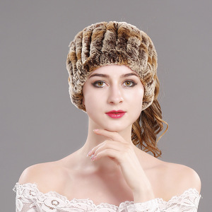 2025 Mode Kopf-und Hals wärmer Elastic Neck Warmer Pelz Stirnband - Product Image 1