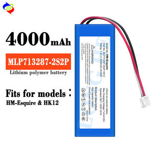 Batería de litio recargable para JBL Harman Kardon Esquire Series HK12 Baterías de iones de litio de repuesto Li-ion Batter - Product Image 2