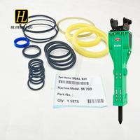 Kit de joints hydrauliques M700 M800 M900 fabriqué en Chine pour brise-roche hydraulique UN, joints en polyuréthane, pièces de rechange pour brise-roche d'excavatrice