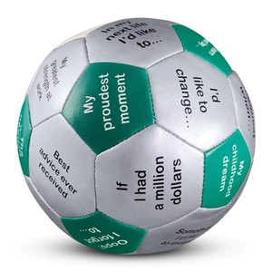 Ballon de conversation personnalisé imprimé, en PU/PP souple, rembourré de coton, pour le team building et les <span class=keywords><strong>jeux</strong></span> de fête - Product Image 1