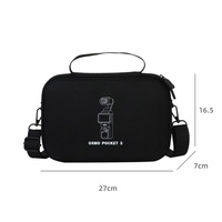 Sac de transport rigide en EVA personnalisé, étanche et protecteur pour accessoires Pocket 3, sac à main portable pour caméra sportive