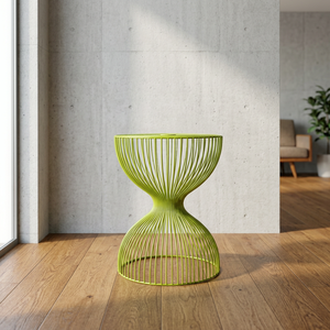 Tabouret en fil de fer thermolaqué - Product Image 2