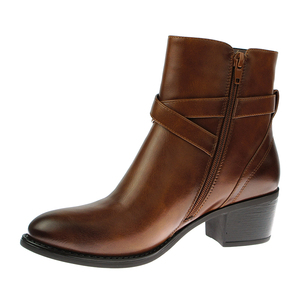 Stivali da <span class=keywords><strong>Donna</strong></span> Sexy <span class=keywords><strong>Marroni</strong></span> Autunno Inverno, Scarpe Occidentali <span class=keywords><strong>Casual</strong></span> in Pelle PU per Donne - Product Image 4