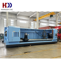Torno CNC de Doble Eje de Alta Resistencia Chino QK1335 QK1325, Torno Horizontal Completamente Automático con Sistema de Control Fanuc