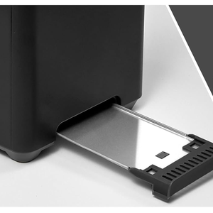 Smart Touchscreen 2-Slice <strong>Toaster</strong> - Multi-Mode for Bread, Bagels &amp; Waffles, <strong>Black</strong> &amp; Rose <strong>Gold</strong>, Defrost &amp; Reheat Functions - Product Image 5