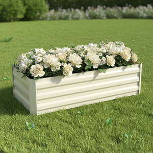 Jardinières d'extérieur en acier galvanisé, anti-rouille, écologiques, résistantes à la décomposition, en métal, couleur/taille/forme personnalisables - Product Image 4