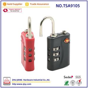 Candado TSA9105 con Patente Aprobada, Candado de Combinación de 3 Dígitos, Candado de Viaje de Alta Calidad 007, Candado Antirrobo con Recubrimiento de Plástico - Product Image 3