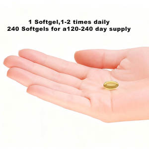 Cápsulas de Gel Suave de Coenzima <span class=keywords><strong>Q10</strong></span> (CoQ10) de 400 mg, Vitaminas de Calidad de Suplemento Dietético OEM de Richtek - Product Image 4