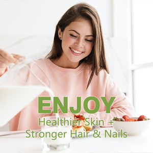 Suplemento de colágeno de belleza directo de fábrica con extracto de bambú fortalece las uñas cápsulas de colágeno orgánico natural no GMO - Product Image 4