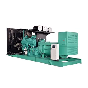 Powered by UK Cummins QSK60-G23 generator 2.2mw 2750kva diesel generator price factory gensets 2200kw