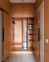 Conception de plan d'étage minimaliste pour appartement, dessin CAO 2D, visualisation 3D