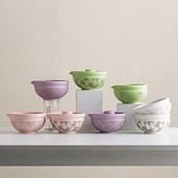 Nouvel ensemble d'outils à matcha en céramique et porcelaine de style nordique, cuillères, ensemble de cérémonie du thé de marque