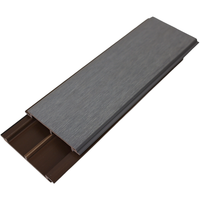 Revêtement mural extérieur en composite PVC Bammax 3D imitation bois, imperméable, ASA