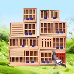 Vente chaude, <span class=keywords><strong>cage</strong></span> à pigeons de course moderne de luxe en bois massif, cloison modulaire mobile, boîte de nidification pour pigeons reproducteurs, <span class=keywords><strong>cage</strong></span> pour oiseaux - Product Image 1