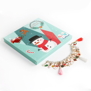 Navidad DIY Calendario <span class=keywords><strong>de</strong></span> Adviento para niños joyería calendarios <span class=keywords><strong>de</strong></span> Adviento 24 descuento el día <span class=keywords><strong>de</strong></span> Navidad los niños ciegos <span class=keywords><strong>de</strong></span> la Caja - Product Image 5