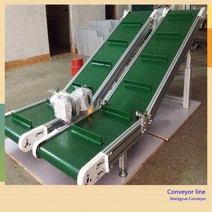 Nghiêng vành đai băng tải cấp thực phẩm PU/PVC vành đai băng tải cho thang máy - Product Image 2