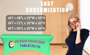 Mantel Elástico Anular de Diseño Variado para Mesa, con Cinturón Elástico para una Fijación Segura en las Cuatro Esquinas que Reduce los Problemas de Deslizamiento - Product Image 6