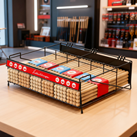 Bâton de batterie personnalisé Bin Rack de stockage pour Slatewall, support d'affichage des instruments de musique