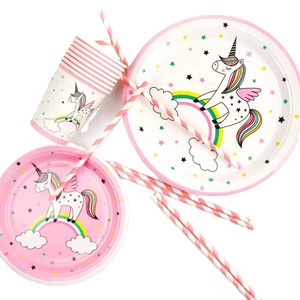 QIFU <strong>Unicorn</strong> Horn Cake Topper Happy Birthday Cake Topper Wedding Cake Decorating <strong>Supplies</strong> <strong>Unicorn</strong> <strong>Party</strong> Decoration Unicornio - Product Image 3