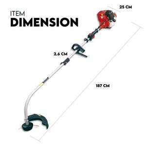 Herramienta Multifunción <span class=keywords><strong>4</strong></span> en 1, Desbrozadora de Gasolina de 2 Tiempos y 52 cc, Recortadora de Césped, Cortadora de Césped con Mochila Lateral, OEM - Product Image 4