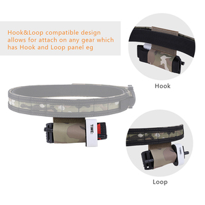 Bolsa de torniquete táctico KRYDEX, bolsa médica elástica con gancho y lazo, soporte de torniquete táctico de camuflaje - Product Image 4