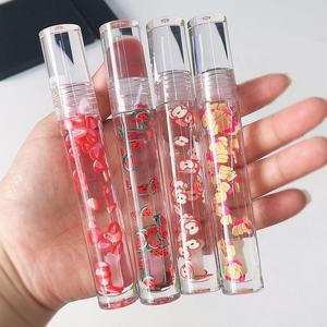 Bóng Plumping Vegan Lipgloss cơ sở nhãn hiệu riêng Nhà cung cấp giữ ẩm rõ ràng son môi trẻ em Nude trái cây son bóng - Product Image 1