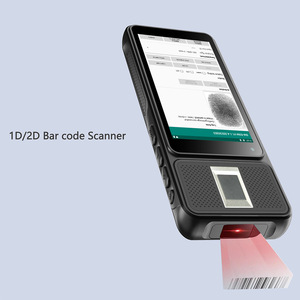 F501 Built-in NFC 13MP+5MP Android Rug PDAS 1D <strong>2D</strong> Barcode Scanner Handheld Terminal Rugged PDA with Biometric Fingerprint <strong>Reader</strong> - Product Image 3