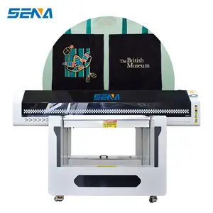 9060 УФ-принтер SENA, цифровая печатная машина, деревянное стекло, керамическая пластиковая металлическая пластиковая функциональная печатная машина