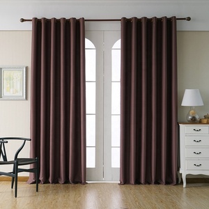 Good Design <strong>Curtains</strong> Bedroom <strong>Windows</strong> Blackout Drapes Solid Color Black Out Fabric <strong>Curtains</strong> Living Room Ready Made - Product Image 1