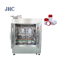 Machine de remplissage automatique pneumatique à haute efficacité, contrôlée par PLC, pour liquides et huiles, destinée aux bocaux en verre et aux moteurs, prix usine