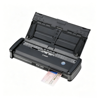 Scanner de documents portable Canon ImageFORMULA P-215II A4 recto-verso, alimenté par USB, pour bureau mobile, hôtel, numérisation de cartes d'identité, en stock