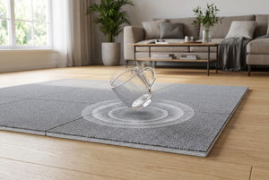 Alfombra Acústica Acolchada <span class=keywords><strong>de</strong></span> 14 mm <span class=keywords><strong>de</strong></span> Grosor para Residencias <span class=keywords><strong>de</strong></span> Ancianos y Guarderías, Protección Contra Caídas, Reducción <span class=keywords><strong>de</strong></span> Ruido, Suelo Silencioso, Cuadrado - Product Image 2