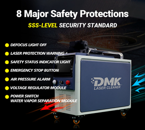 DMK Новый GT-500w воздушного охлаждения портативный лазерный аппарат для удаления ржавчины импульсный волоконно-лазерный очиститель - Product Image 2