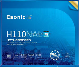 เมนบอร์ด Ethernet 1000M LAN DDR4 2133 LGA1151 H110 รองรับแรม 16/32GB USB3.0 สำหรับเล่นเกมประสิทธิภาพสูง Vga LGA 1151 H110 - Product Image 3
