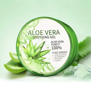 100% Pure Natural Aloe Vera Moisture Soothing Gel