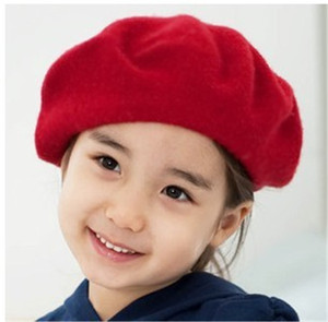 Bonita boina de lana para niñas, gorros, muchos colores, niños, moda, <span class=keywords><strong>pintor</strong></span>, lana, exterior, Otoño, boina francesa cálida, boinas para mujer - Product Image 3