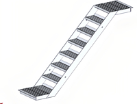 Échelle d'échafaudage télescopique en alliage d'aluminium Hauteur d'escalier réglable en aluminium 2-6M Anti-Corrosion pour une utilisation en extérieur
