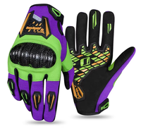 Gants de moto OEM en microfibre style chevalier, protection carbone, respirants, compatibles écran tactile, imperméables pour la conduite estivale
