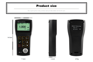 UM-3 Ultrasonic Thickness Gauge for Testing Steel Plate/Pipe/Valve With Wall Thickness 0.001 - Product Image 5