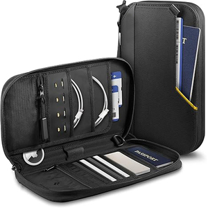 Porte-cartes <span class=keywords><strong>de</strong></span> voyage Hot Life avec technologie <span class=keywords><strong>de</strong></span> blocage RFID, portefeuille, organisateur <span class=keywords><strong>de</strong></span> documents <span class=keywords><strong>de</strong></span> voyage, accessoires <span class=keywords><strong>de</strong></span> protection - Product Image 1