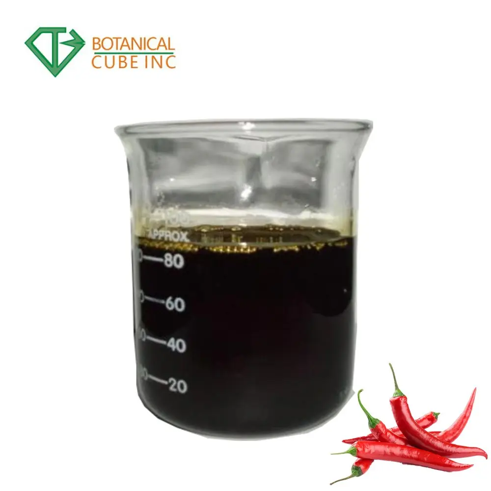 B. c. I premium pure oleoresin capsicum scoville estratto di peperoncino rosso liquido con oleoresina pepe di caienna estratto di paprika e160 c