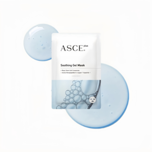 Masque en <span class=keywords><strong>gel</strong></span> apaisant ASCE Plus original coréen, extrait de rose, collagène, soins personnels, beauté, spa, clinique, anti-rides, SRLV - Product Image 1