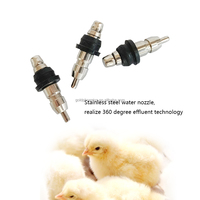 Buveur automatique de mamelon de poulet d'acier inoxydable de YYC pour le système potable de volaille