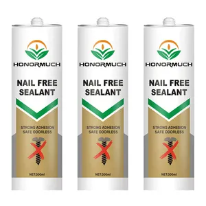 High Quality Nail Free Silicone Sealant Strong Bonding Cost-Effective Liquid Nail Custom Glue Adhesive Sealant