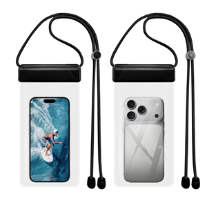 Ipx8 điện thoại không thấm nước Túi zonysun 8 inch phổ rõ ràng màn hình cảm ứng thân thiện Pouch cho bơi lặn bãi biển - Product Image 1