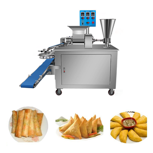 Machine à former des boulettes professionnelle de grande capacité en acier inoxydable, machine à dim sum, machine à dumplings automatique à haute efficacité - Product Image 3