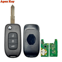 Clé télécommande VAC102 Blade Original Fob 433Mhz 4A Chip FCC:N5F-PFK1A pour Renault Logan Duster Sandero Oroch IC:3248A-RFK1A